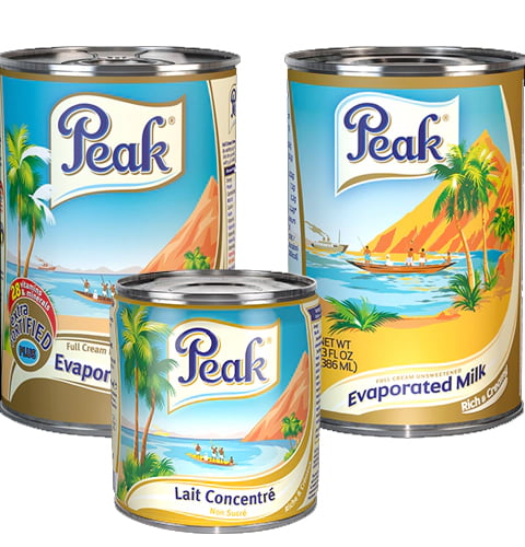 Peak Evaporated Milk