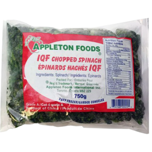 Appleton Foods Chopped Spinach