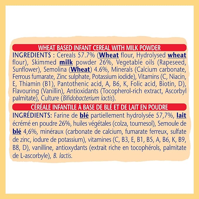 Nestle Cerelac, Wheat with Milk