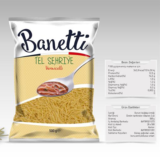 Banetti Vermicelli Pasta