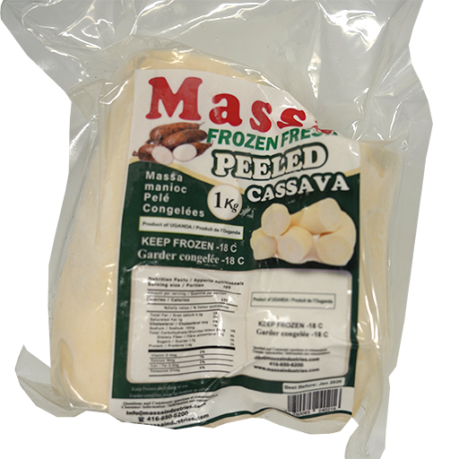 Massa Frozen Peeled Cassava