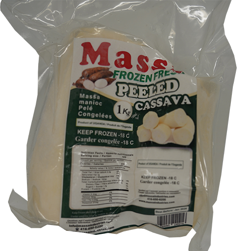 Massa Frozen Peeled Cassava